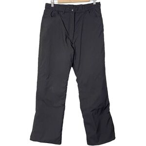 Couloir Women’s Black Insulated Waterproof Ski Snowboard Pants Size 10